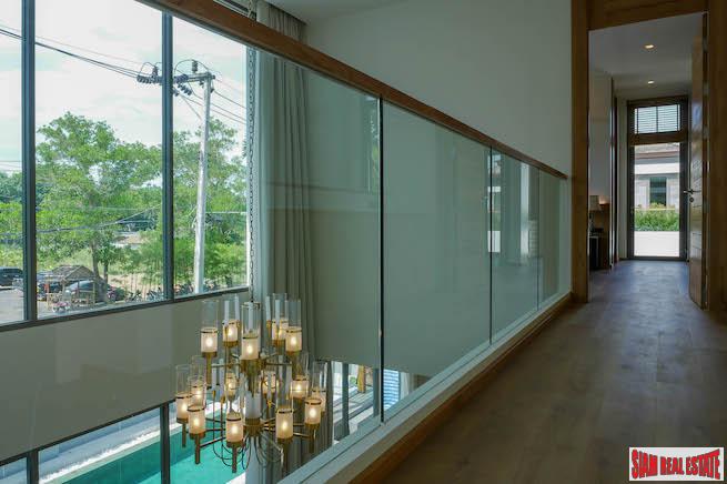 Brand New 3, 4 & 5 Bedroom Two Storey Villas with 40 sqm Private Swimming Pools for Sale In Cherng Talay