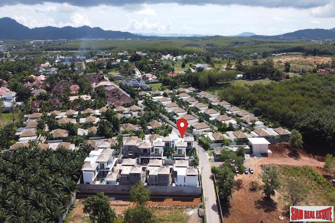 Brand New 3, 4 & 5 Bedroom Two Storey Villas with 40 sqm Private Swimming Pools for Sale In Cherng Talay