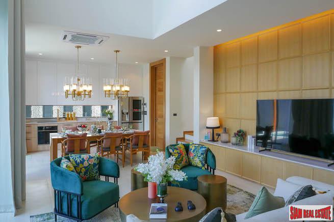 Brand New 3, 4 & 5 Bedroom Two Storey Villas with 40 sqm Private Swimming Pools for Sale In Cherng Talay