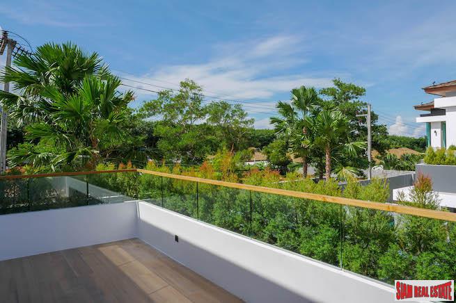 Brand New 3, 4 & 5 Bedroom Two Storey Villas with 40 sqm Private Swimming Pools for Sale In Cherng Talay