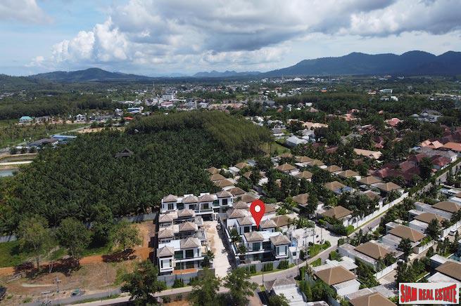 Brand New 3, 4 & 5 Bedroom Two Storey Villas with 40 sqm Private Swimming Pools for Sale In Cherng Talay