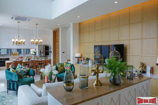Brand New 3, 4 & 5 Bedroom Two Storey Villas with 40 sqm Private Swimming Pools for Sale In Cherng Talay