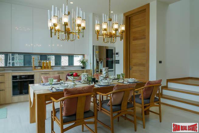 Brand New 3, 4 & 5 Bedroom Two Storey Villas with 40 sqm Private Swimming Pools for Sale In Cherng Talay