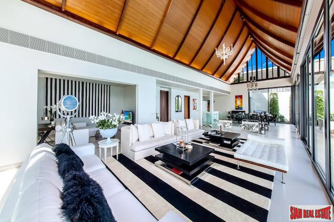 Villa Paradiso | Spectacular Five Bedroom Designer Pool Villa with Amazing Sea and Naithon Beach Views-4