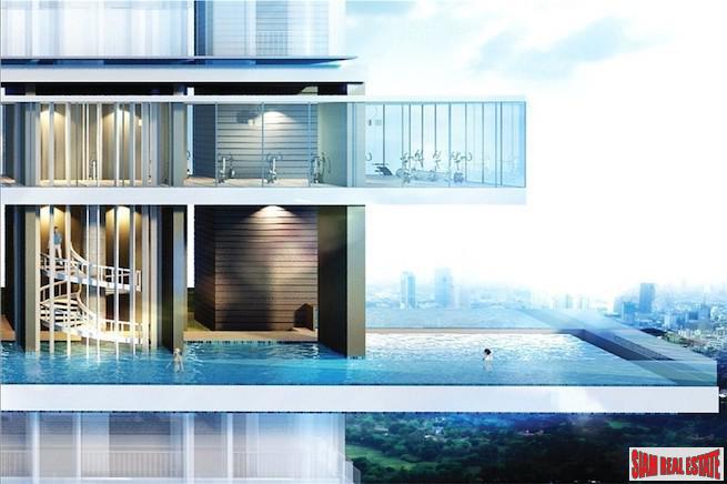 Nara 9 | Modern Fully Furnished Two Bedroom Condo on 16th Floor for Sale in Sathorn-13