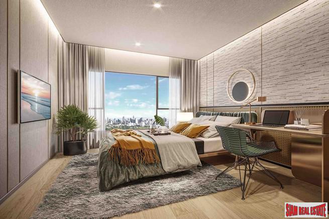 Exclusive New High-Rise Condo Launch by Leading Developers with River, Park and City Views at Rama 4 Road by Asoke and Phrom Phong -1 Bed Loft - Only 12% Down-Payment!-13