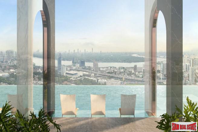 Exclusive New High-Rise Condo Launch by Leading Developers with River, Park and City Views at Rama 4 Road by Asoke and Phrom Phong -1 Bed Units - Only 12% Down-Payment!-1