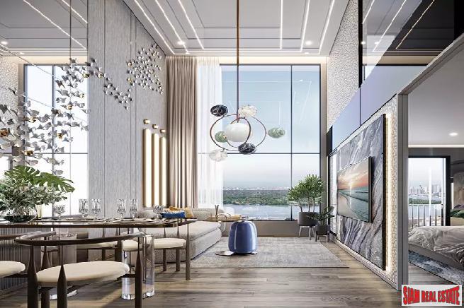Exclusive New High-Rise Condo Launch by Leading Developers with River, Park and City Views at Rama 4 Road by Asoke and Phrom Phong -1 Bed Loft - Only 12% Down-Payment!-24