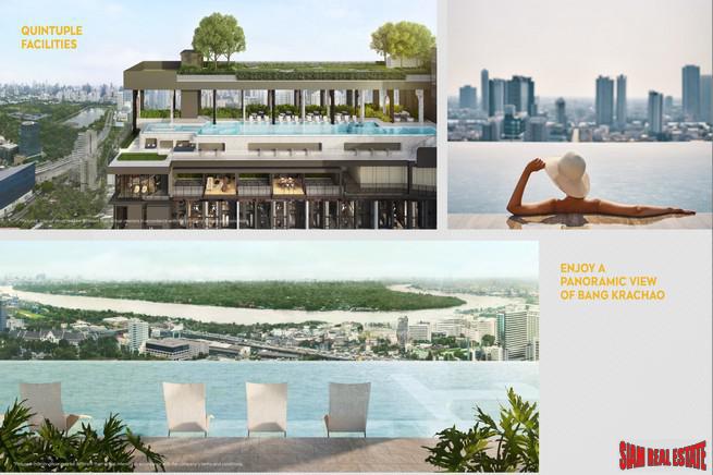 Exclusive New High-Rise Condo Launch by Leading Developers with River, Park and City Views at Rama 4 Road by Asoke and Phrom Phong -1 Bed Loft - Only 12% Down-Payment!-25