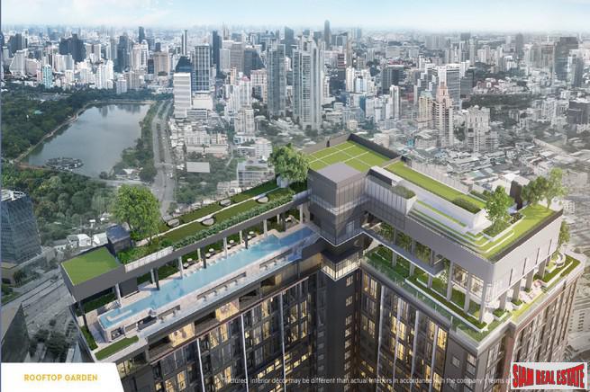 Exclusive New High-Rise Condo Launch by Leading Developers with River, Park and City Views at Rama 4 Road by Asoke and Phrom Phong -1 Bed Loft - Only 12% Down-Payment!-8