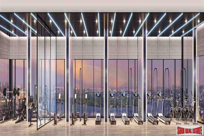 Exclusive New High-Rise Condo Launch by Leading Developers with River, Park and City Views at Rama 4 Road by Asoke and Phrom Phong -2 Bed Loft - Only 12% Down-Payment!-4