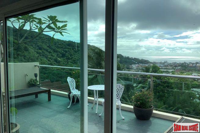 Kata Top View House / Six Bedroom House with Sea & Big Buddha Views + Shared Swimming Pool for Sale in Kata