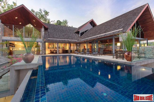 Villa Rom Trai | Magnificent Four Bedroom Sea View Pool Villa with an Ocean Front Hillside Location Overlooking Patong Bay