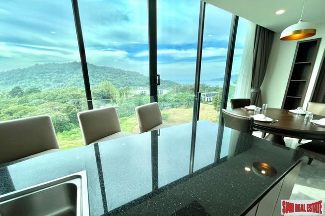 Newly Built Two Bedroom with Amazing Sea Views of Three Beaches for Sale in Patong