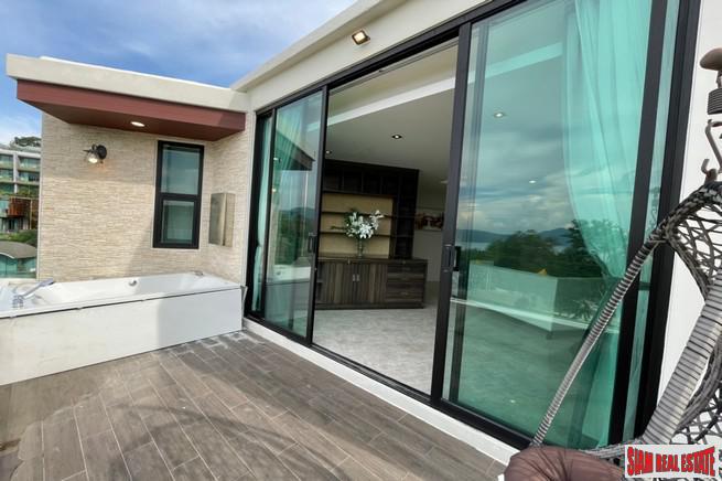 Newly Built Two Bedroom with Amazing Sea Views of Three Beaches for Sale in Patong