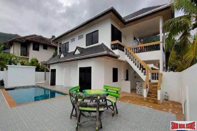 Two Storey Single House with Two Rental Units on Ground Floor for Sale 5 Minutes from Kamala Beach