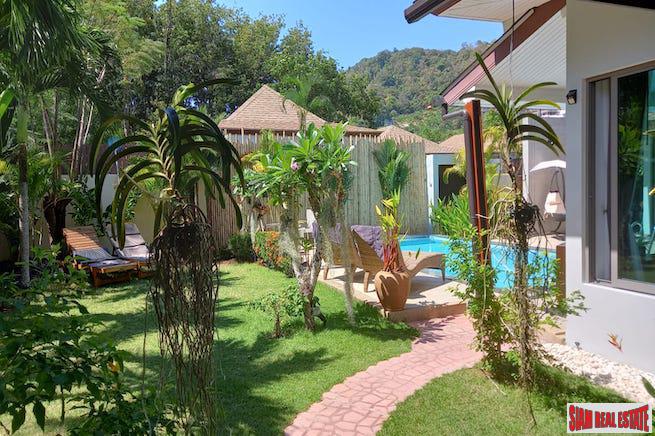 Bamboo Garden Villa | Sunny & Spacious Three Bedroom House with Private Swimming Pool for Rent in Rawai-10