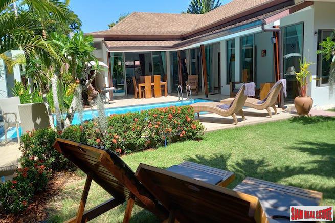 Bamboo Garden Villa | Sunny & Spacious Three Bedroom House with Private Swimming Pool for Rent in Rawai