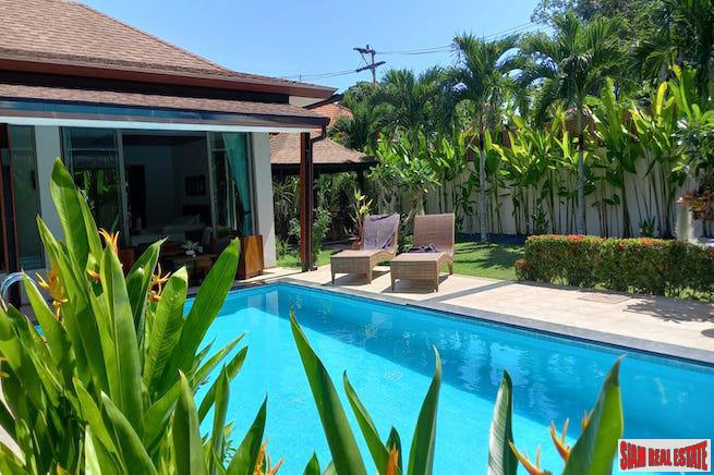 Bamboo Garden Villa | Sunny & Spacious Three Bedroom House with Private Swimming Pool for Rent in Rawai