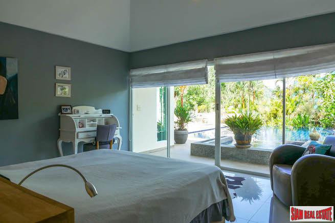 Spacious Single Storey Five Bedroom Pool Villa with Roof Terrace for Sale in Chalong