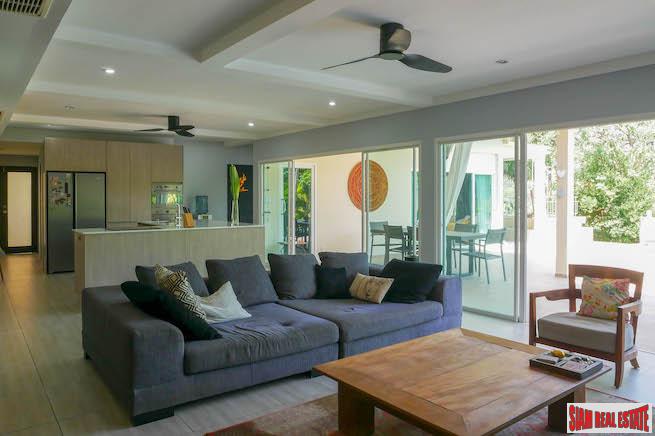Spacious Single Storey Five Bedroom Pool Villa with Roof Terrace for Sale in Chalong