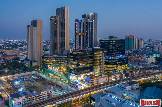 Ready to Move in Smart Green High-Rise Condos with Commercial District and IT Hub on Sukhumvit Road, BTS Punnawithi - 2 Bed Units-0