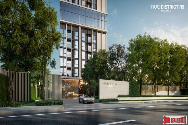 Outstanding New High-Rise Condo at Central Rama 9 by Leading Thai Developers next to MRT and Central Rama 9 - 2 Bed Units-7