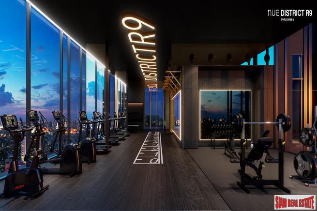 Outstanding New High-Rise Condo at Central Rama 9 by Leading Thai Developers next to MRT and Central Rama 9 - 2 Bed Units-11