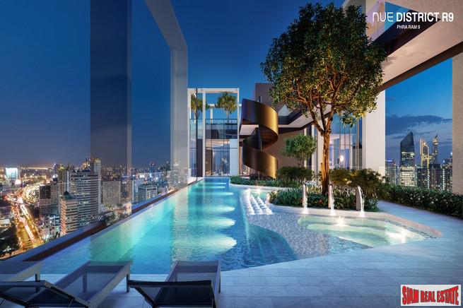 Outstanding New High-Rise Condo at Central Rama 9 by Leading Thai Developers next to MRT and Central Rama 9 - 2 Bed Units-13