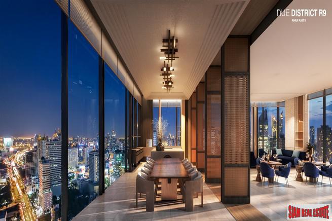 Outstanding New High-Rise Condo at Central Rama 9 by Leading Thai Developers next to MRT and Central Rama 9 - 2 Bed Units-14
