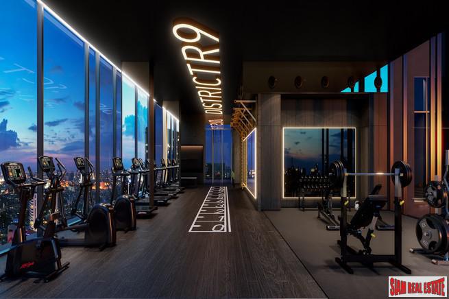 Outstanding New High-Rise Condo at Central Rama 9 by Leading Thai Developers next to MRT and Central Rama 9 - 2 Bed Units-15