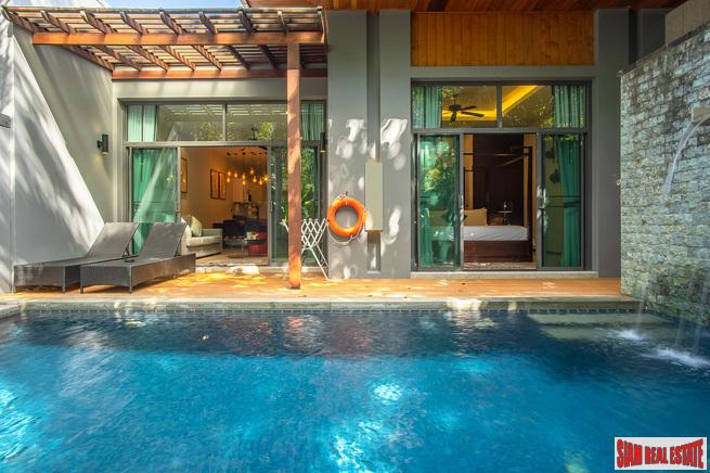 Saiyuan Estate | Tropical Two Bedroom Pool Villa with Private Terrace for Sale in Rawai