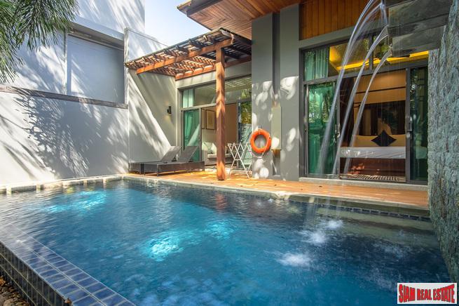 Saiyuan Estate | Tropical Two Bedroom Pool Villa with Private Terrace for Sale in Rawai