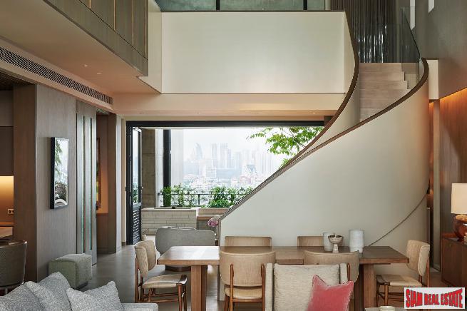 Luxury Customizable Residential Duplex Units with River Views at Sathorn-25