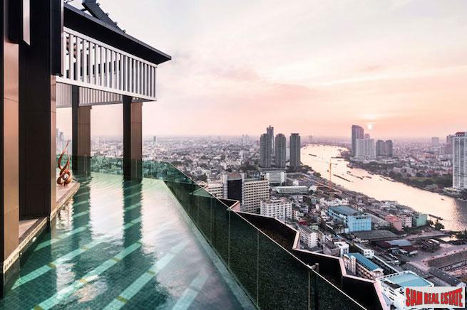Rhythm Sathorn | Furnished Two Bedroom Condo with Beautiful City Views for Sale in Sathorn-0