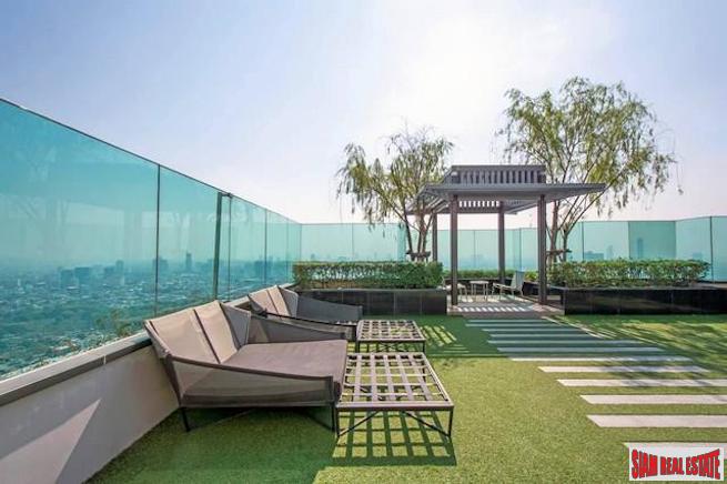 Rhythm Sathorn | Furnished Two Bedroom Condo with Beautiful City Views for Sale in Sathorn-1