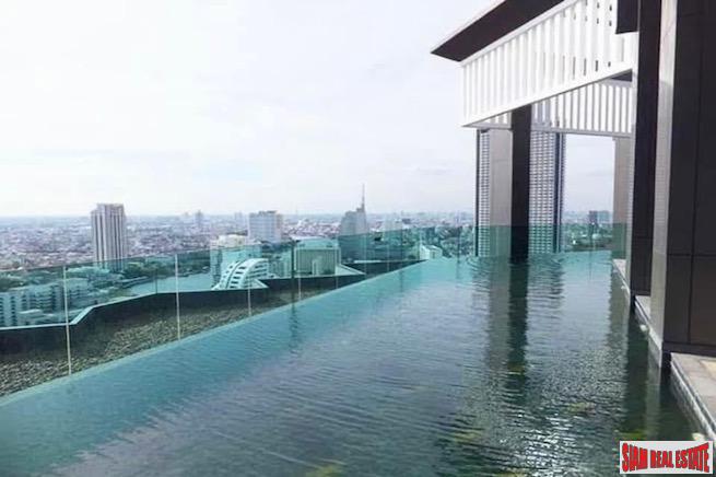 Rhythm Sathorn | Large One Bedroom Condo with Great City Views for Rent in Sathorn