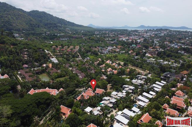 Baan Bua | Seven Bedroom Thai Style Compound for Sale in an Exclusive Nai Harn Estate