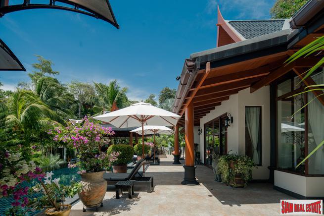 Ayara | Luxury Four Bedroom Sea View Modern Thai Style Pool Villa for Sale in Surin