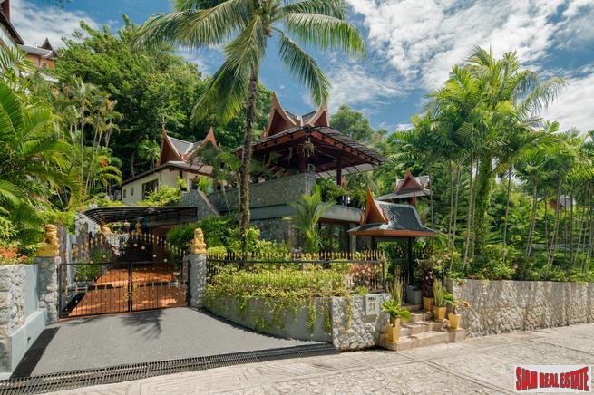 Ayara | Luxury Four Bedroom Sea View Modern Thai Style Pool Villa for Sale in Surin