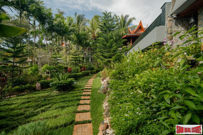Ayara | Luxury Four Bedroom Sea View Modern Thai Style Pool Villa for Sale in Surin