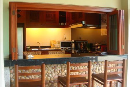 Newly Built 1 to 2 Bedroom Modern Thai Houses For Sale with Swimming Pool at Nai Harn, Phuket-11