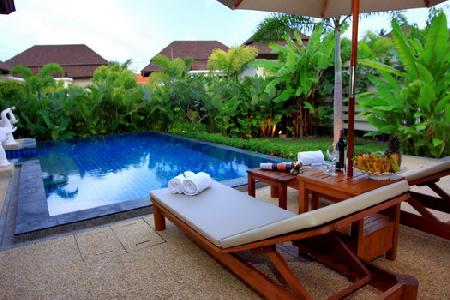 Newly Built 1 to 2 Bedroom Modern Thai Houses For Sale with Swimming Pool at Nai Harn, Phuket-5