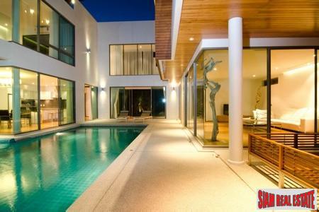 Modern 5 Bedroom Pool House with Great Sea-Views For Sale at Rawai, Phuket