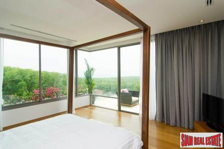 Modern 5 Bedroom Pool House with Great Sea-Views For Sale at Rawai, Phuket