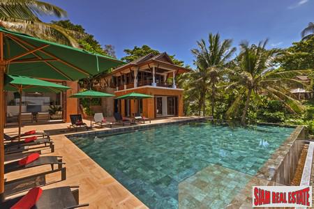Baan Kata | Beautiful Modern Thai Villa with Unobstructed Sea Views For Sale