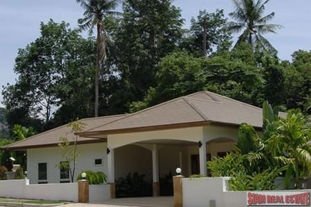 Tamarind Villas | Classy Four Bedroom House with Private Swimming Pool For Long Term Rent at Chalong-0