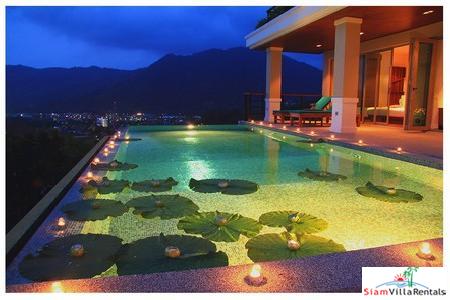 Opulent Three Bedroom Pool Villa in Kamala for Rent with Sea View