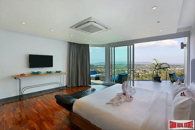 Villa Namaste | Contemporary Six Bedroom Villa with Sea View for Sale in Bang Tao-14