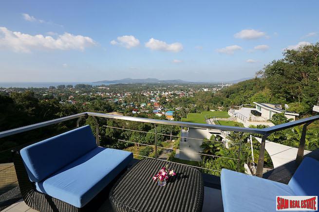 Villa Namaste | Contemporary Six Bedroom Villa with Sea View for Sale in Bang Tao